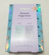Frank Body Shower Together Exfoliating Mini Body Scrub Duo Peppermint  Cacao