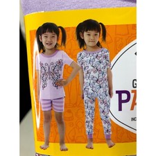 MEMBERS MARK GIRLS SUPER SOFT 4 PiECE PAJAMAS 6 NWT