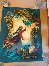 Through The Looking Glass by Stacey Aoyama Screen Print with Metallic Inks LE