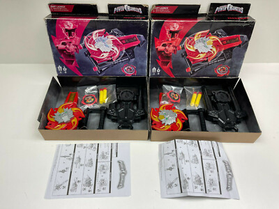 Lot of 2 Bandai Power Rangers 43904 Super Ninja Steel Lion Fire Battle Morphe