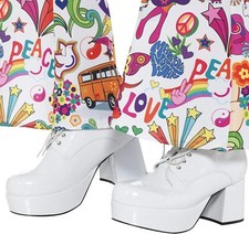 Smiffys 43074M 70s Mens Platform Shoe UK 9US 10