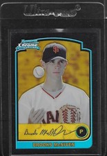 2003 Bowman Chrome Draft Gold Refractors #76 Brooks McNiven #'d/50