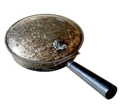 ANTIQUE F.B.Rogers Silver Co 1883- #85 Silent Butler-Wooden Handle