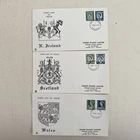 1967 Regional FDC Set Wales, Scotland, N. Ireland 1 March 1967 Unaddressed. VGC
