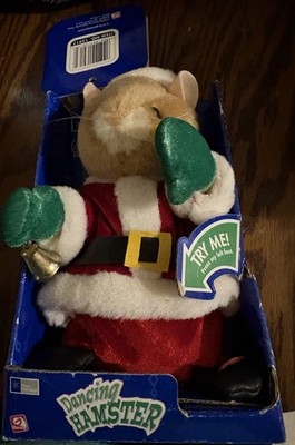 Gemmy Hamster Santa 2005 Wish You A Merry Christmas New
