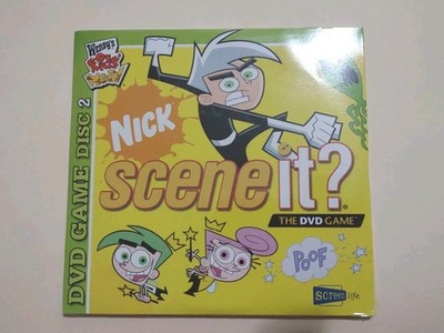 Nick Scene It The DVD Game Disc 2 Wendy's Kids Meal Nickelodeon