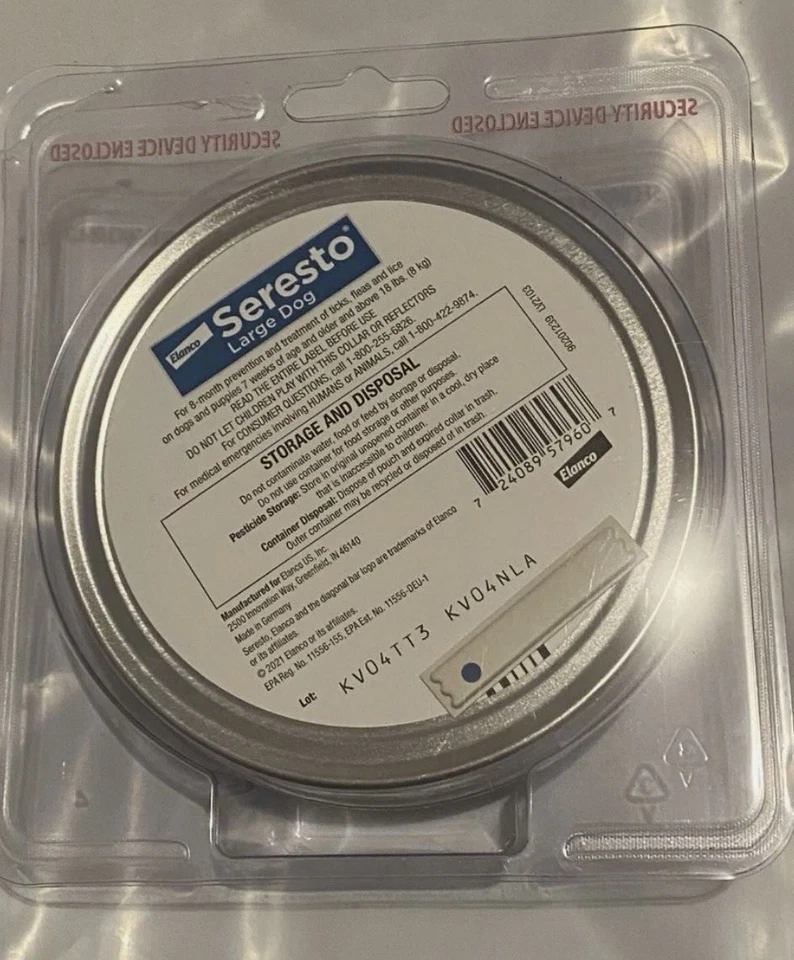 Ошейник для профилактики блох и клещей 8 месяцев для крупных собак (см. описание) - Изображение 3 из 3