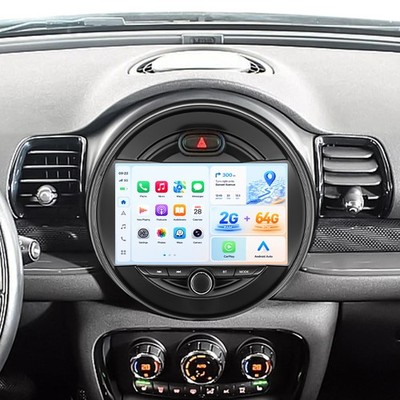 2+64GB Android 15 Autoradio GPS Navi CarPlay WiFi FM Für BMW Mini Cooper F55 F56