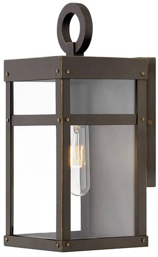Hinkley Porter 13" High Oil-Rubbed Bronze Outdoor Wall Light - Picture 1 of 8