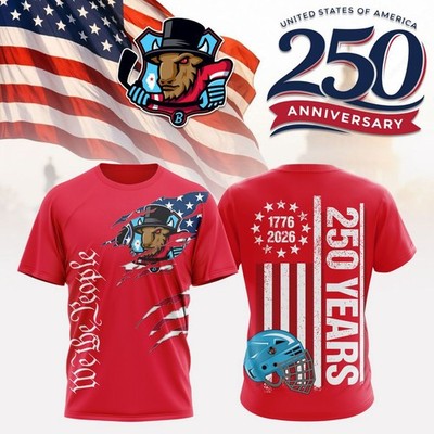 Bloomington Bison Special 250th Anniversary Of America s Independence Hockey 