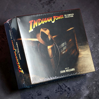John Williams Indiana Jones Soundtrack Collection 5CD Disney Records 2024 Sealed