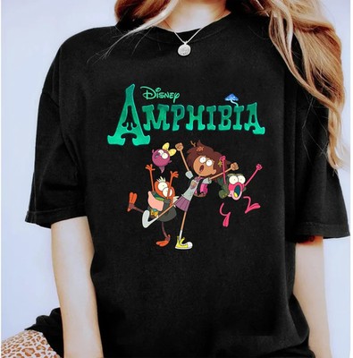 Disney Amphibia Funny Black T-Shirt