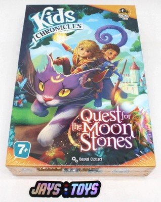 Kids Chronicles Quest for the Moon Stones Lucky Duck Board Game Factory Sealed