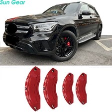 4pcs Aluminum Car Brake Caliper Cover For Mercedes Benz Glc Accessories 4pcs Aluminum Car Brake Caliper Cover For Mercedes Benz Glc Accessories