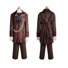 Alice In Wonderland Mad Hatter Cosplay Kostüm Karneval Halloween | Large