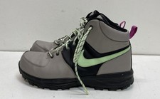 Nike Manoa LTR Smoke Grey Lime Glow Mens Mid ...