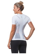 ALIGNMED Posture Shirt 2.0 Zipper for Women - White, Medium