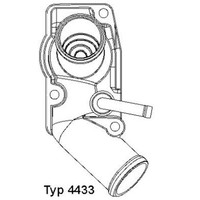 BorgWarner (Wahler) Thermostat KÜHlmittel 92°C MIT Dichtung Passend FüR Opel