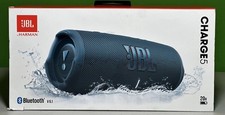 JBL Charge 5 Portable Bluetooth Speaker with IP67 Waterproof Blue