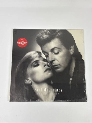 Sealed - Paul McCartney ‎– Press To Play Vinyl 1986 Original 1ST Pressing New