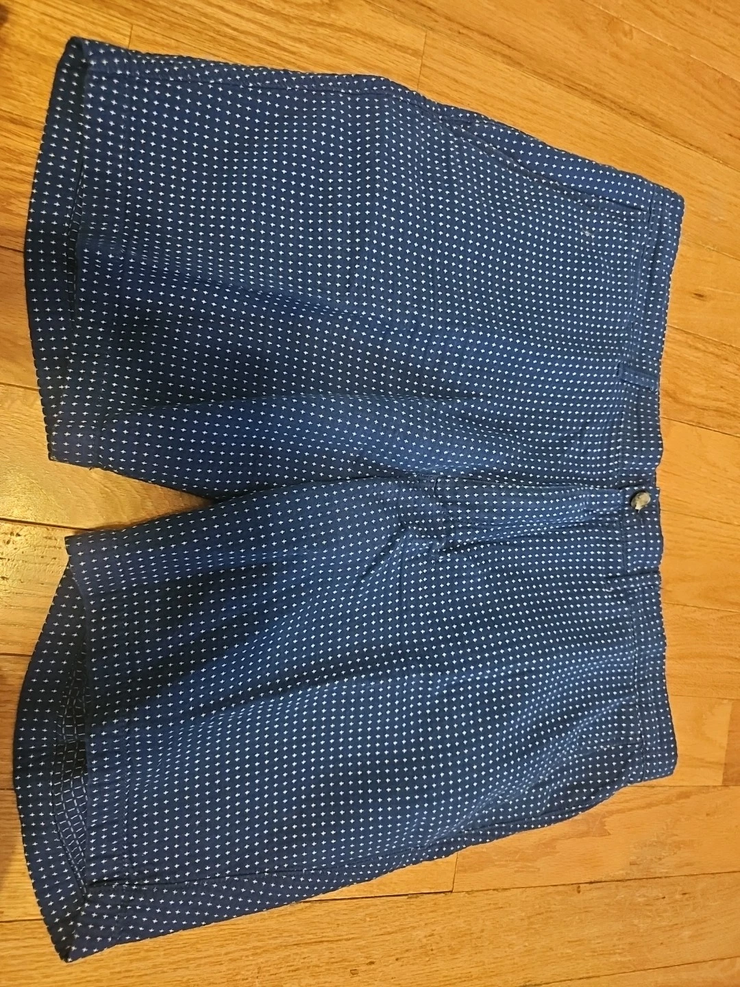 Goodfellow & Co Mens Linden Shorts 42 Light Blue Stretch Casual