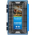New ListingFishing Tackle Box Waterproof Organizer with Removable Dividers 1 Packs /2 Tray