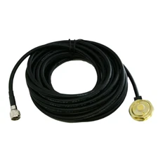 Tram Browning 1252-MUHF 3/4" NMO Brass Hole Mount with Mini UHF Male Connector f