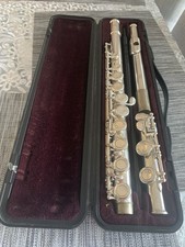 Vintage Nobel Concert Flute (C Flute) silver-plated