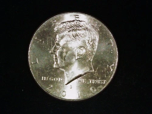 2010-D Kennedy Half Dollar AU++ (1). Free Shipping!