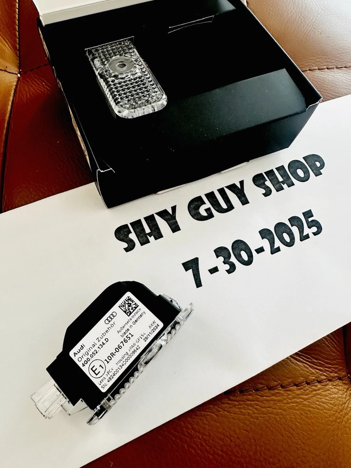 AUDI ENTRY LED PUDDLE LIGHT RINGS 4G0052133G COOL WHITE 5K (2 LED) - Image 3 of 3