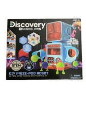 Discovery MindBlown DIY Prize-Pod Robot 52Pc Retro VendingMachine Build Kit New