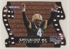 1997 Pro Line III DC Checklist Brett Favre #89 HOF 0a3