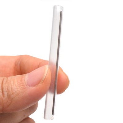 100 PCS FTTH Drop Fiber Optic Cable Fusion Splice Sleeve Clear 60mm Dia 3.5mm