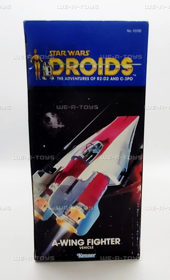 Star Wars Droids A-Wing Vehículo de Combate Raro 1985 Kenner Artículo No. 93700 NUEVO Foto 4 de 4