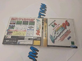 4 UNTESTED Japanese Sega Saturns Games-Sega Rally (No Manual), Goal '96, Winter 