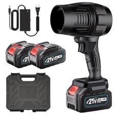 Cordless Leaf Blower Handheld Portable Dust Cleaning Tool Lightweight Turbo Fan