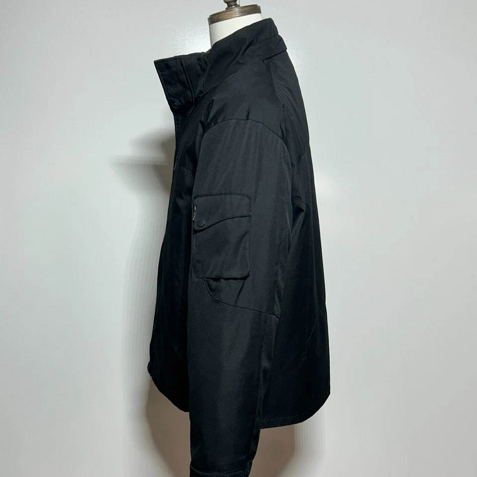 Calvin Klein 3 in 1 Jacket Coat Mens Large Black Water Resistance Quilted Liner - Image 4 of 4