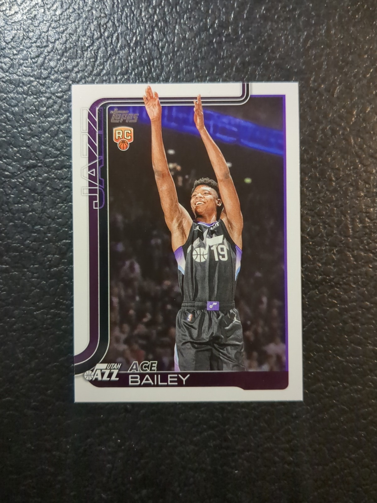ACE BAILEY 2025-26 TOPPS FLAGSHIP ROOKIE BASKETBALL Utah JAZZ RC 