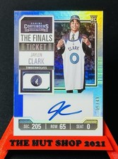 Jaylen Clark 2023-24 Contenders Finals Ticket Rookie Auto Prizm /49 #139 On Card