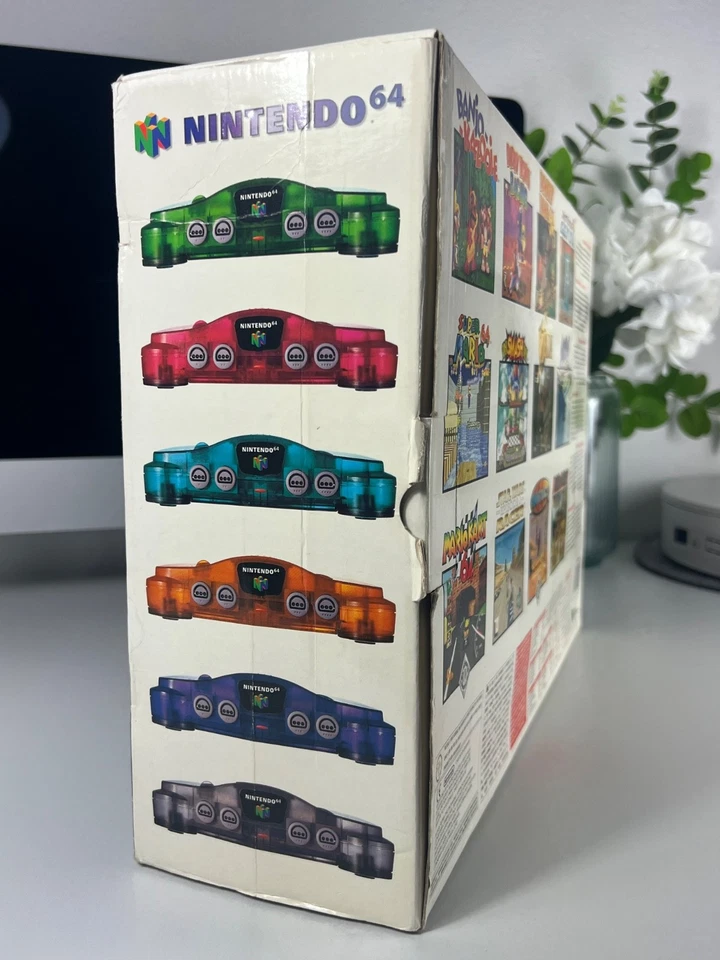 NINTENDO 64 Limited Transparent Purple Lila - RARE PAL Edition mit Verpackung - Bild 3 von 4