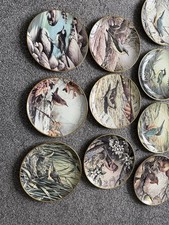 Set If 10 Ltd Edition Wedgwood RSPB Centenary Decorative China Plates 9"