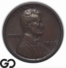 1922-D Lincoln Cent Wheat Penny, Choice XF++/AU Better Date