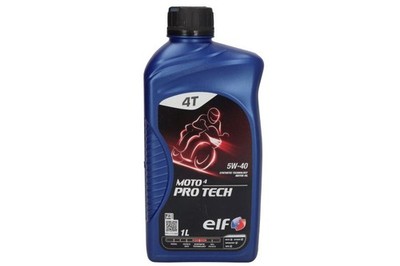 For ELF MOTO 4 PRO TECH 5W40 1L 4T engine oil 5W40 Moto 4 Pro Tech 1l 4T, API