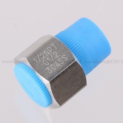 1X 304SS NPT 1/2'' Male Thread Transfor G1/2'' Female Threads Adapter *tm