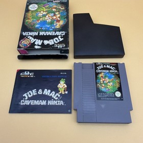 Jeu Nintendo NES - JOE & MAC caveman ninja   - FRA - complet