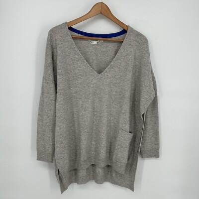 Vineyard Vines Sweater Womens Small Wool Cashmere Poncho Pullover V Neck