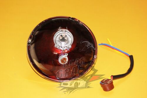 Lucas 7 Inch Classic Car Sealed Beam Headlamp Light Halogen H4 Conversion LHD - Bild 7 von 7