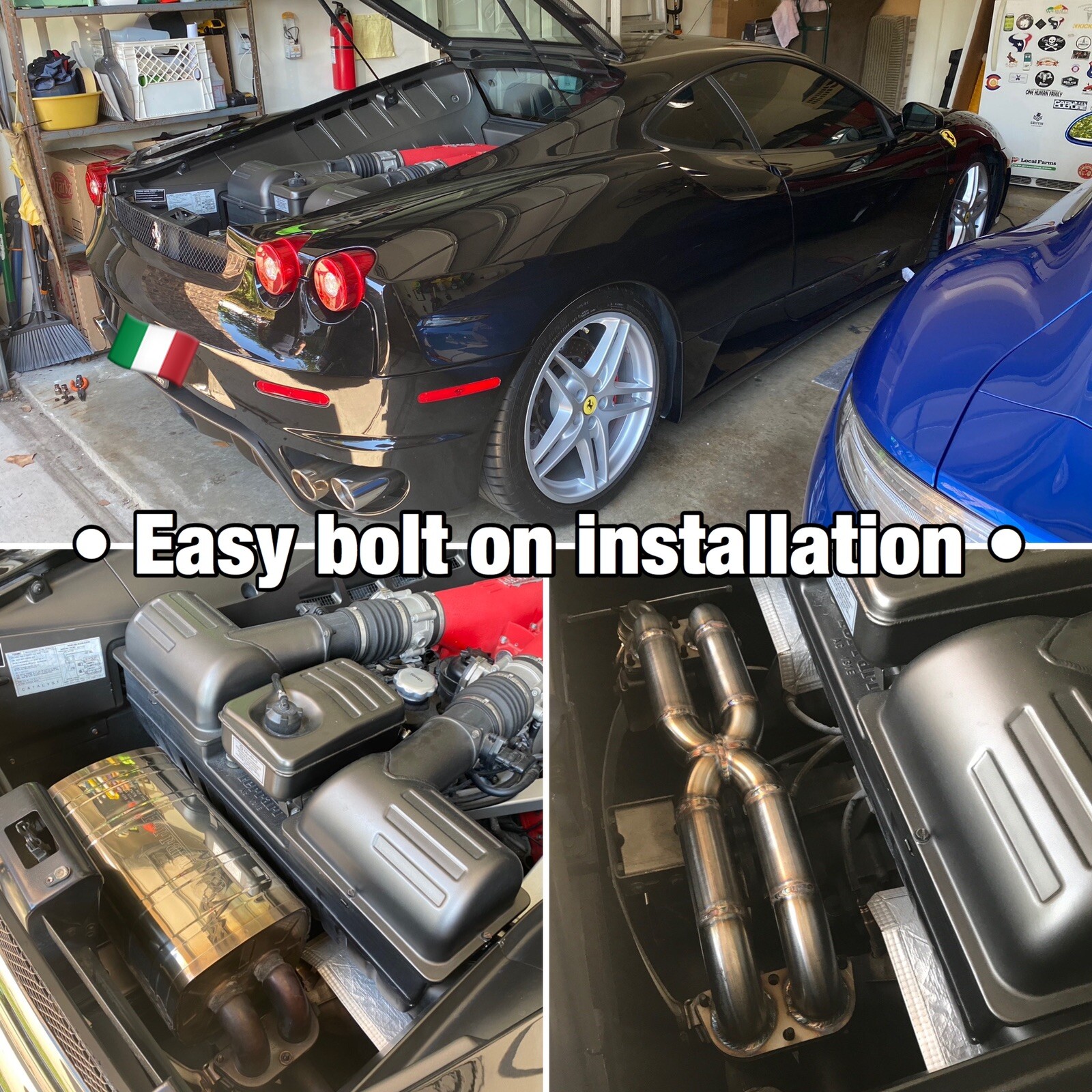 FERRARI F430 X-pipe Exhaust