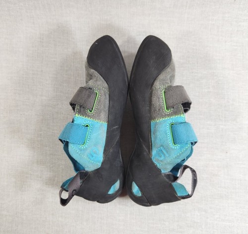 Five Ten 5.10 Rogue Womens Size 7 Blue Black Rock Climbing Shoes Straps - Picture 7 of 11