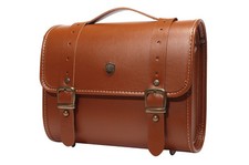 Luxury Leather DSLR Camera Bag Insert Case Messenger Shoulder Bag Preppie(Big)TB